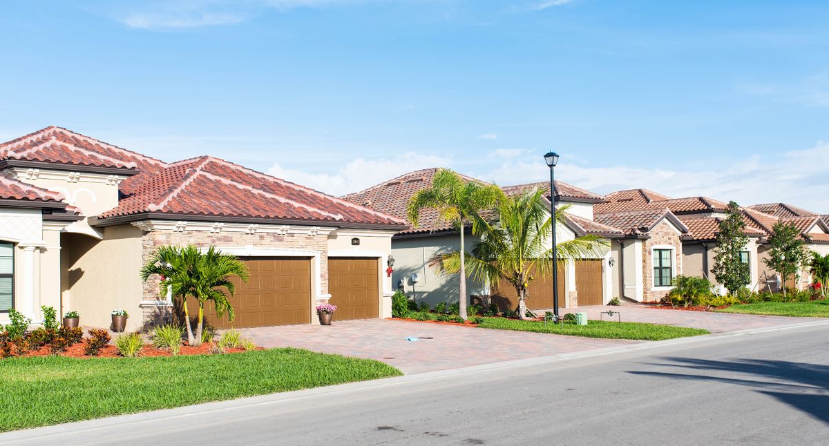 Florida home at sunset, representing rising cost of living and homeownership expenses